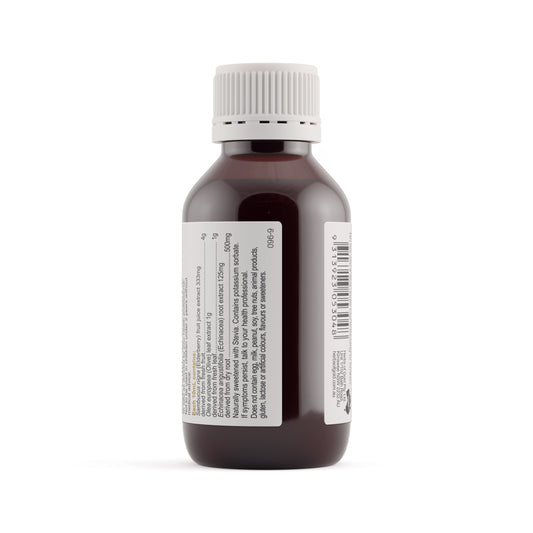 Herbs of Gold Elderberry Echinacea & Olive Leaf Blackcurrant – 100ml