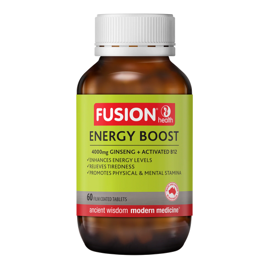 Fusion Health Energy Boost – 60 Tablets