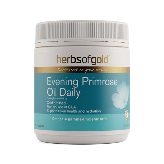 Herbs of Gold Evening Primrose Oil Daily – 200 Capsules