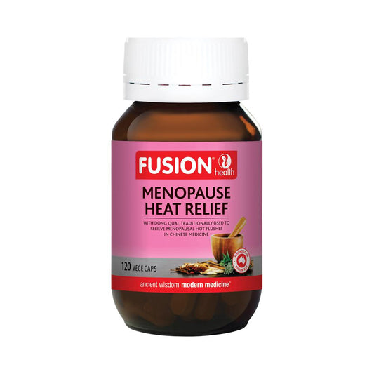 Fusion Health Menopause Heat Relief – 120 Vege Capsules