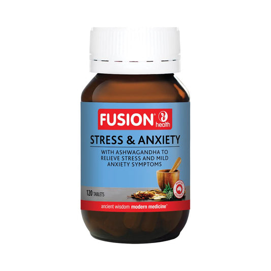 Fusion Health Stress & Anxiety – 120 Tablets