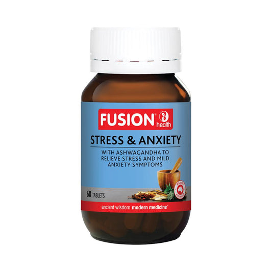 Fusion Health Stress & Anxiety – 60 Tablets