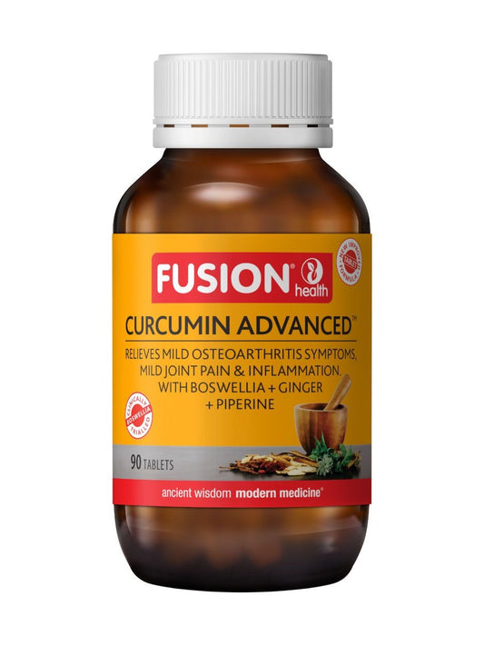 Fusion Health Curcumin Advanced – 90 Tablets