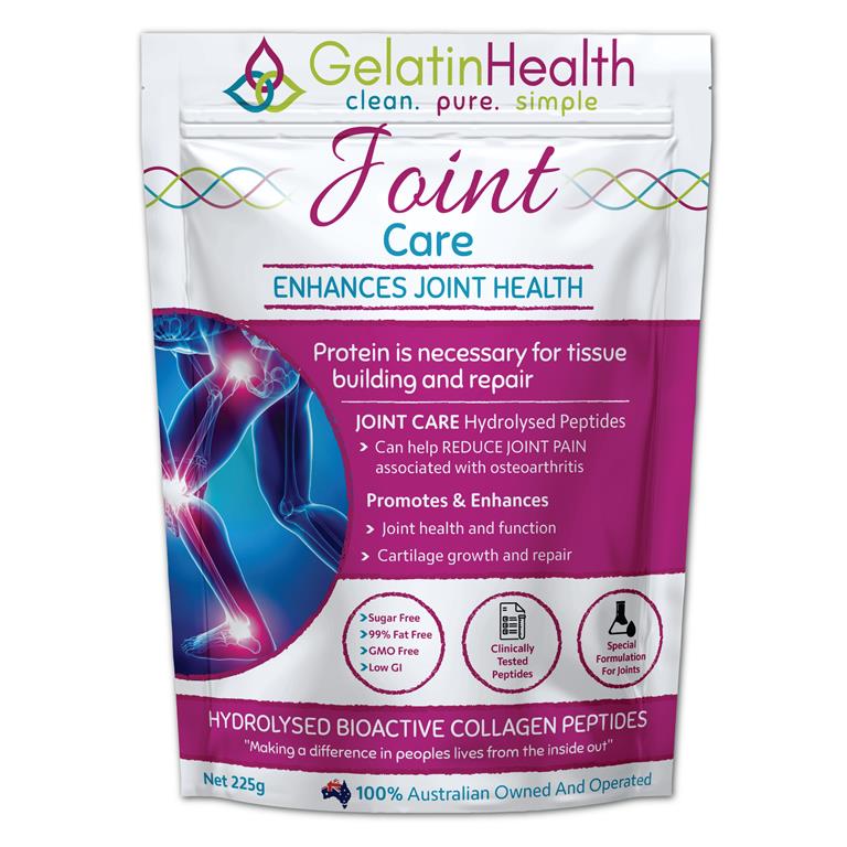 Gelatin Health Joint Care collagen powder, 225g