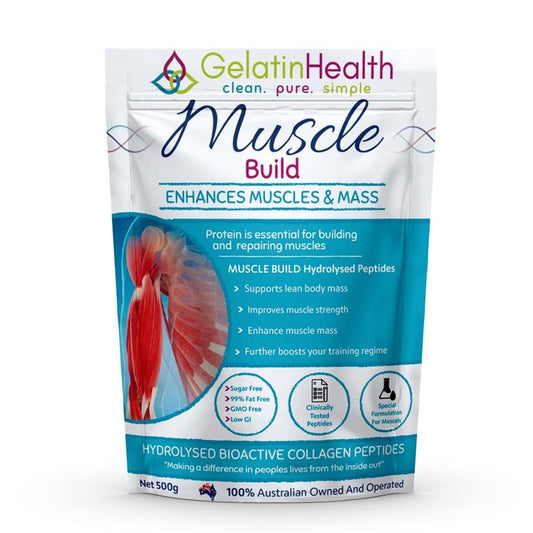 Gelatin Health Muscle Repair collagen powder, 500g