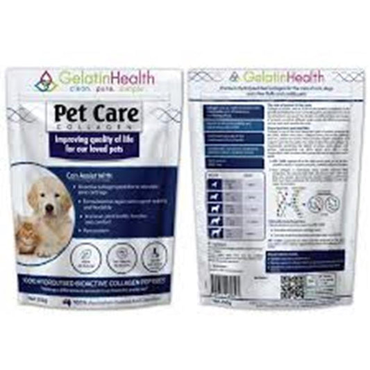 Gelatin Health Pet Care collagen powder for pets, 250g