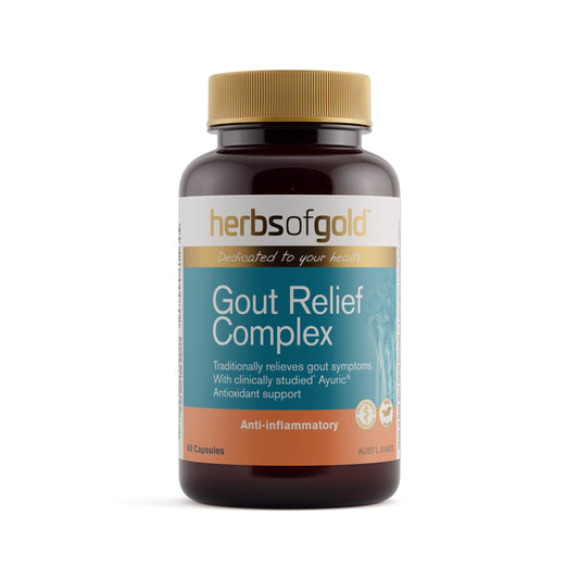 Herbs of Gold Gout Relief Complex – 60 Vege Capsules