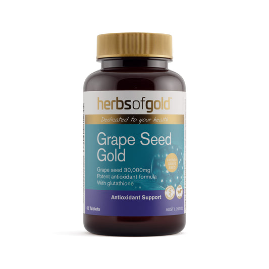 Herbs of Gold Grape Seed Gold – 60 Tablets