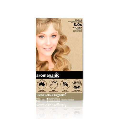 Aromaganic 8N Light Blonde Hair Colour