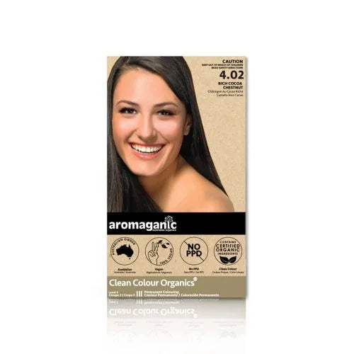 Aromaganic 4.02 Rich Cocoa Chestnut Hair Colour