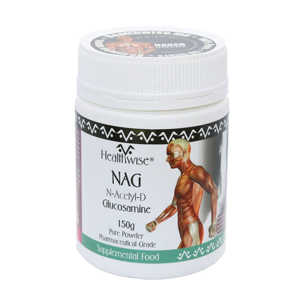 Healthwise NAG (N-Acetyl-D Glucosamine) - 150g