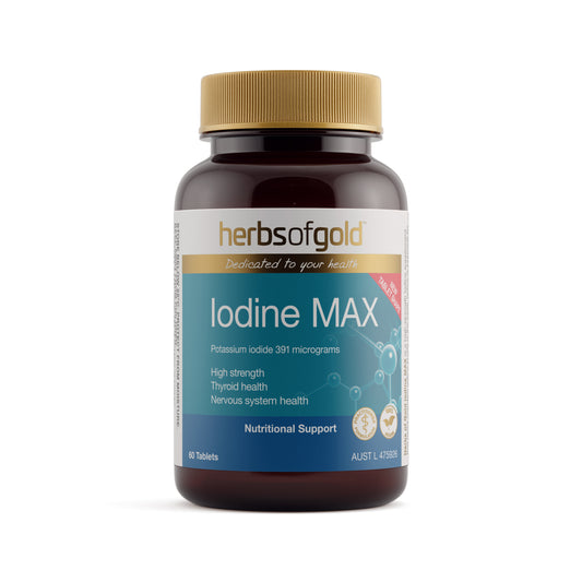 Herbs of Gold Iodine Max – 60 Tablets
