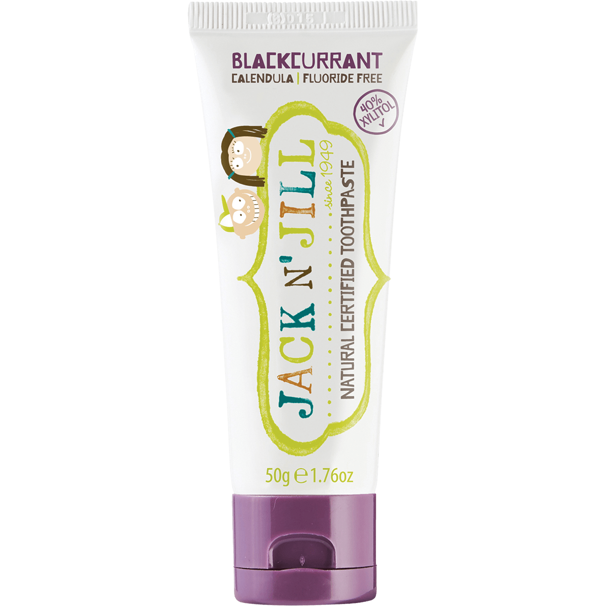 Jack N' Jill Toothpaste – Blackcurrant, 50g