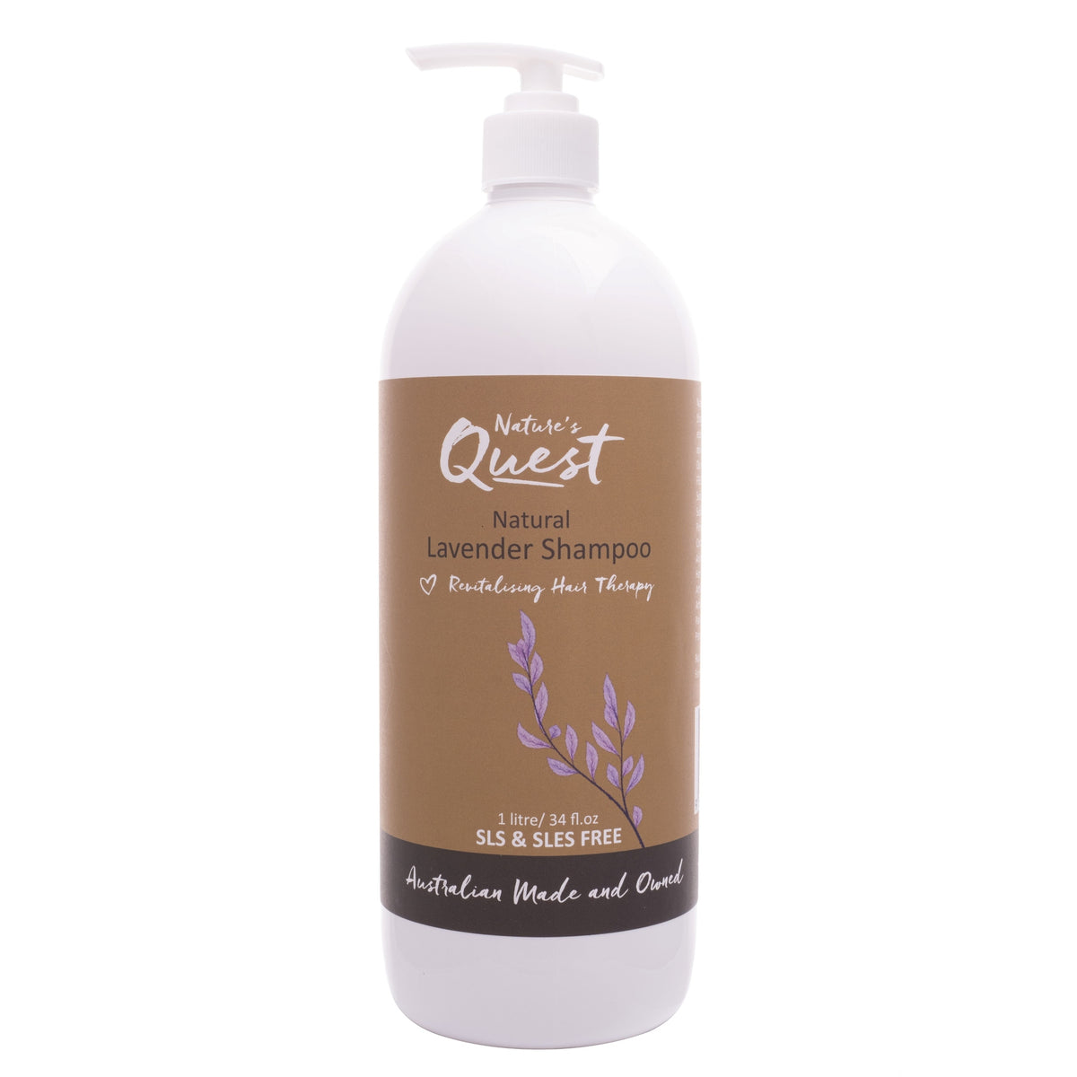 Lavender Shampoo by Nature's Quest – 1L
