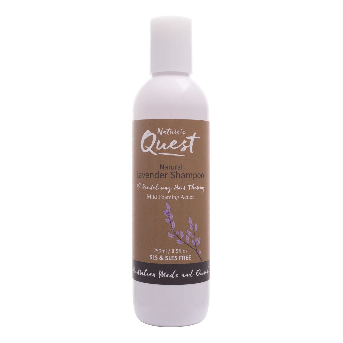 Lavender Shampoo by Nature's Quest – 250ml