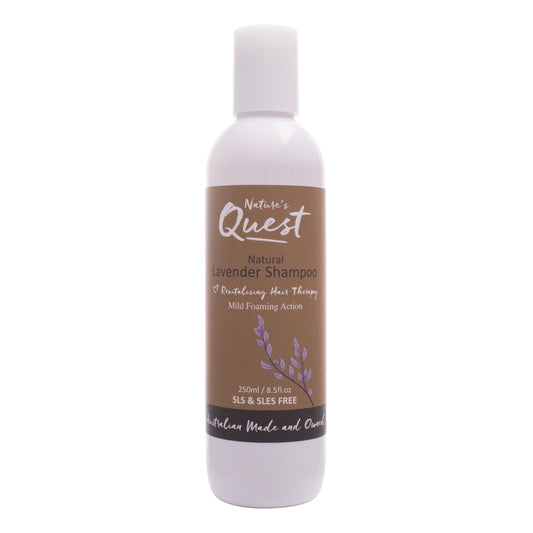 Lavender Shampoo by Nature's Quest – 250ml