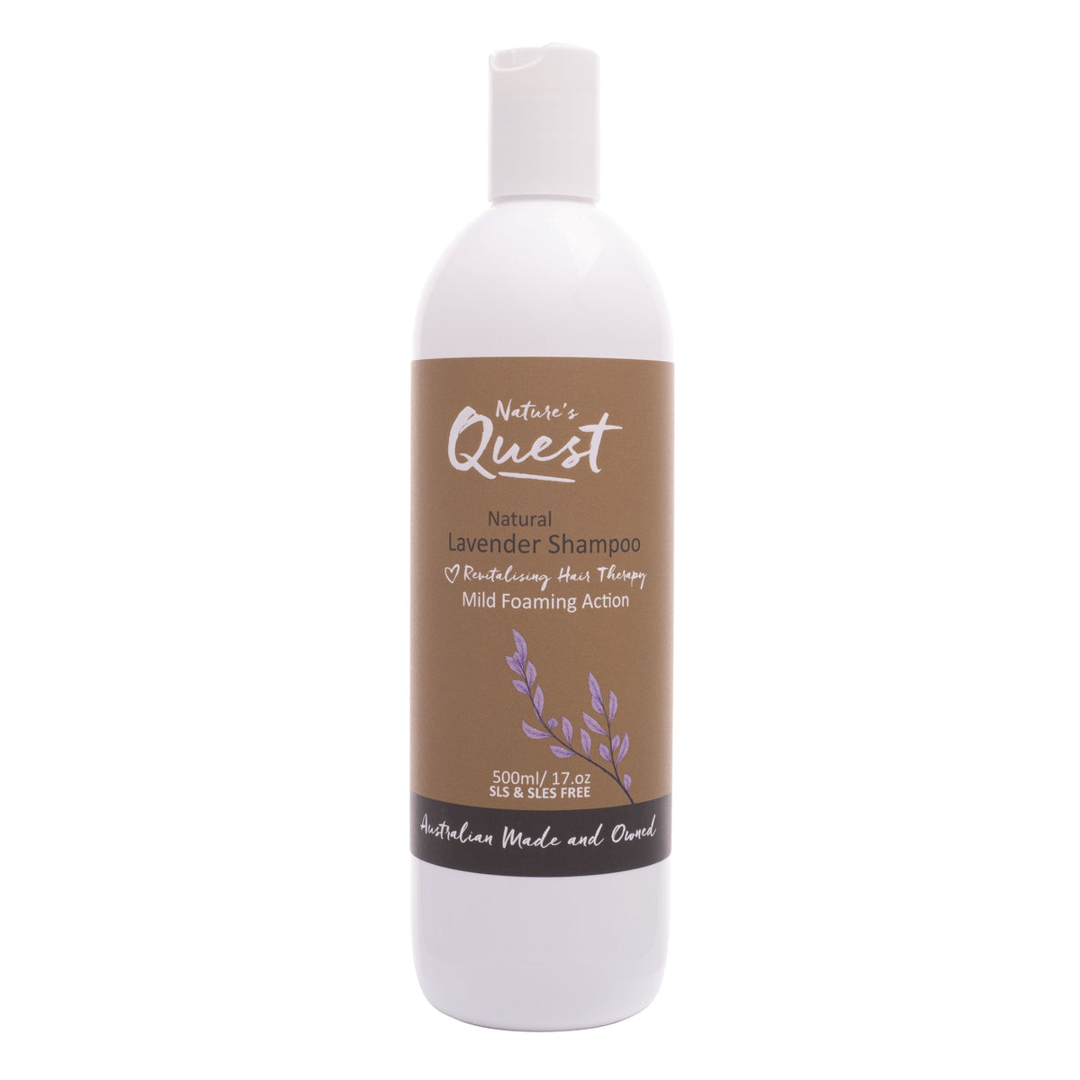 Lavender Shampoo by Nature's Quest – 500ml