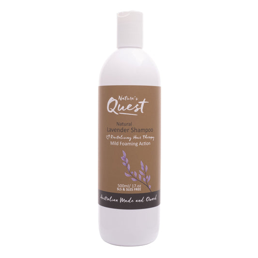 Lavender Shampoo by Nature's Quest – 500ml