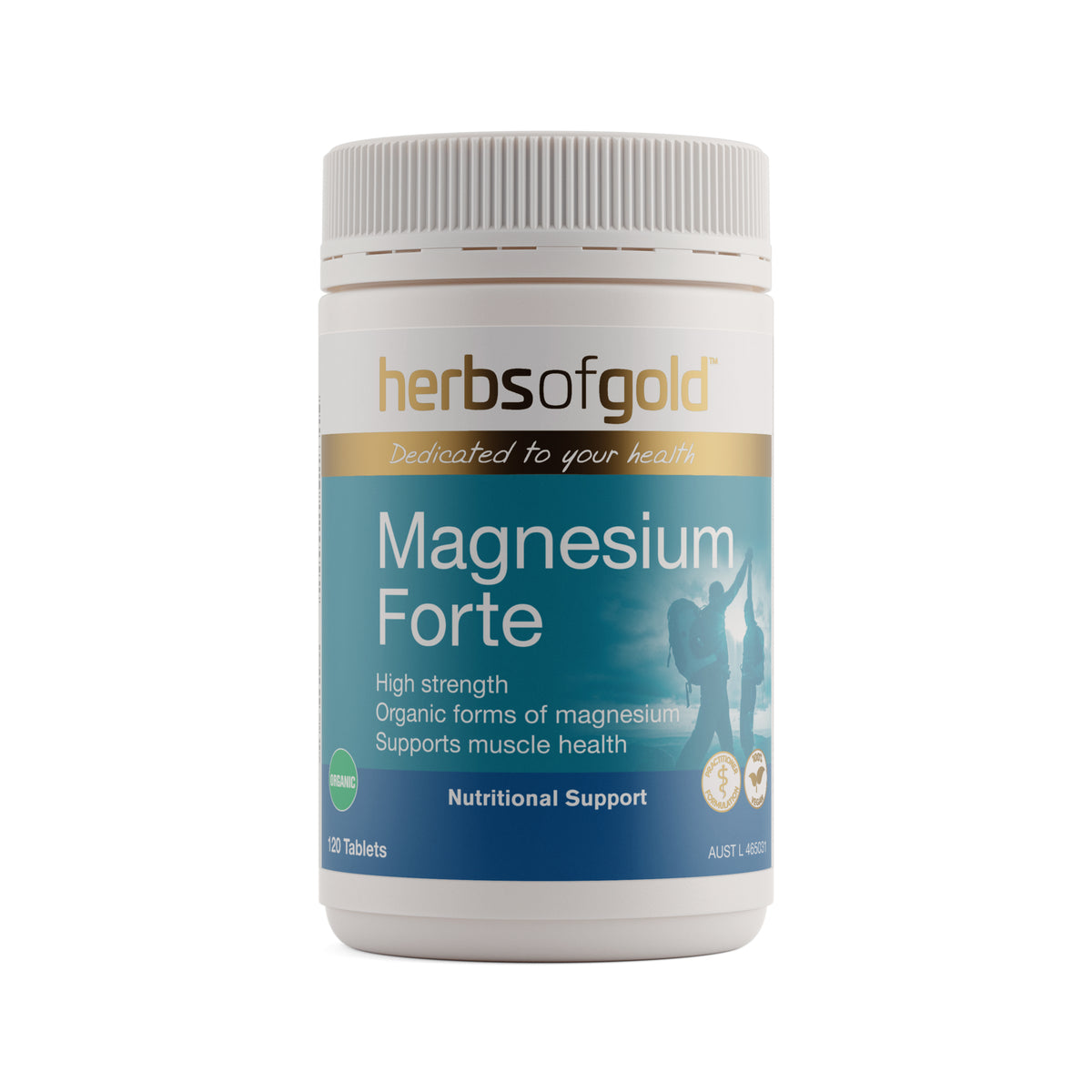 Herbs of Gold Magnesium Forte – 120 Tablets