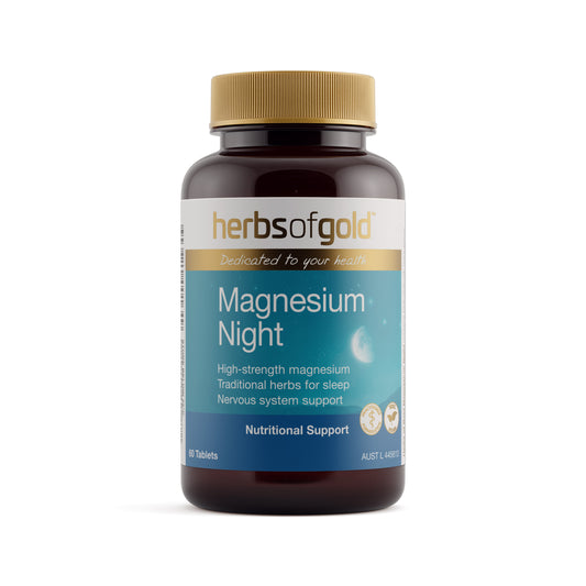 Herbs of Gold Magnesium Night – 60 Tablets
