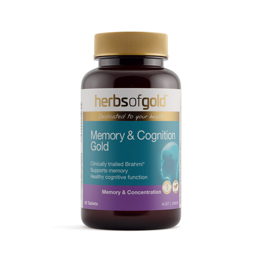 Herbs of Gold Memory & Cognition Gold – 60 Tablets