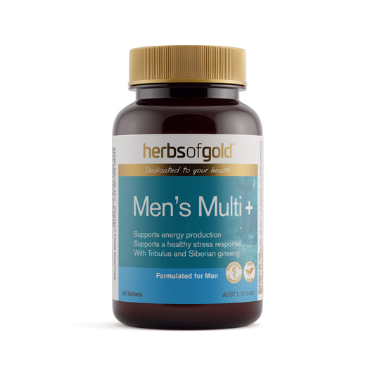 Herbs of Gold Men's Multi + – 30 Tablets