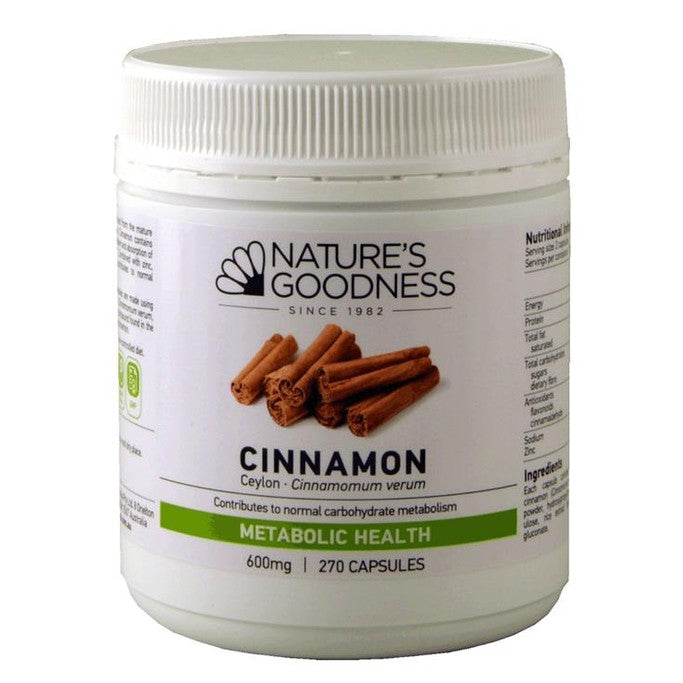 Cinnamon Capsule 600mg 270cap