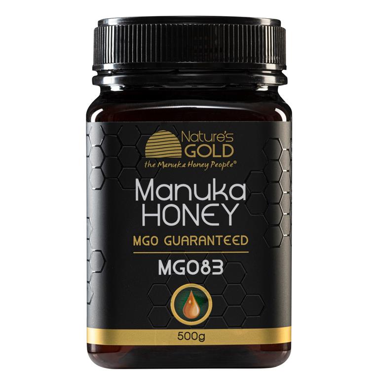 Nature's Gold MGO 83+ Manuka Honey (UMF 5+) – 500g