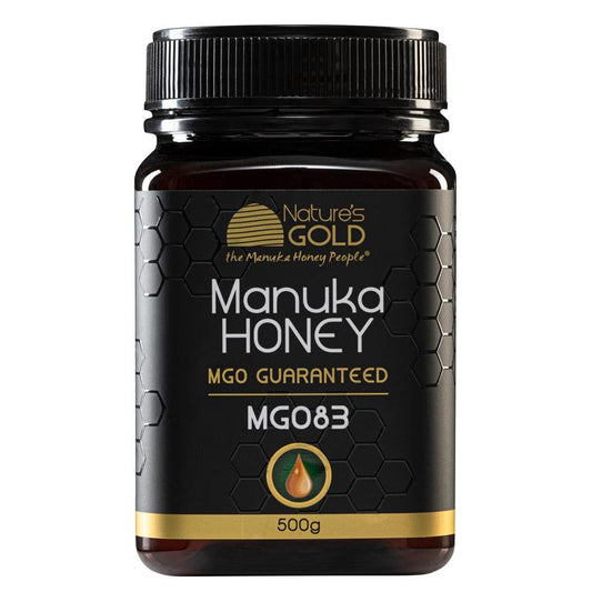 Nature's Gold MGO 83+ Manuka Honey (UMF 5+) – 500g