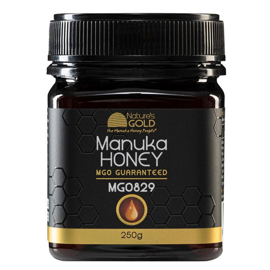 Nature's Gold MGO 829+ Manuka Honey (UMF 20+) – 250g
