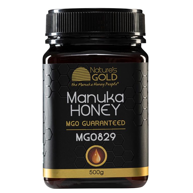 Nature's Gold MGO 829+ Manuka Honey (UMF 20+) – 500g