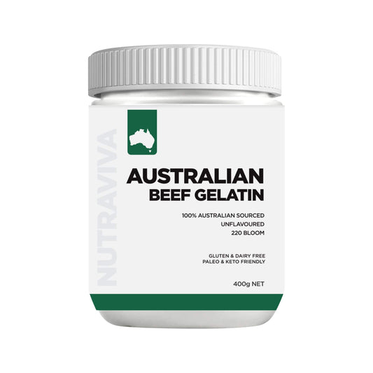 Nutriviva Australian Beef Gelatin powder, 400g