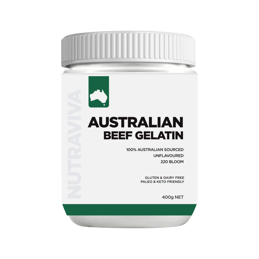 Nutriviva Australian Beef Gelatin powder, 400g