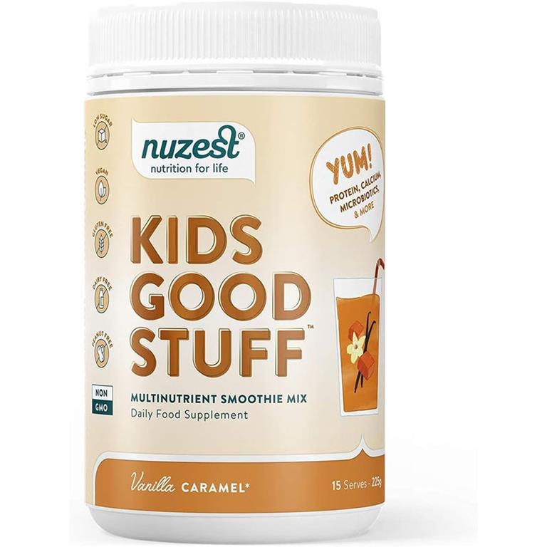 Nuzest Kids Good Stuff – Vanilla Caramel, 225g