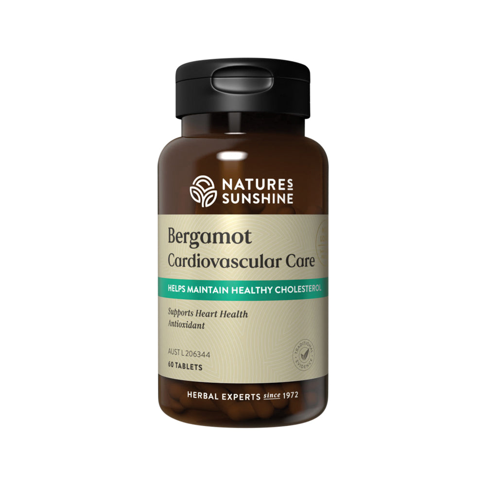 Nature's Sunshine Bergamot Cardiovascular Care - 60 Tablets