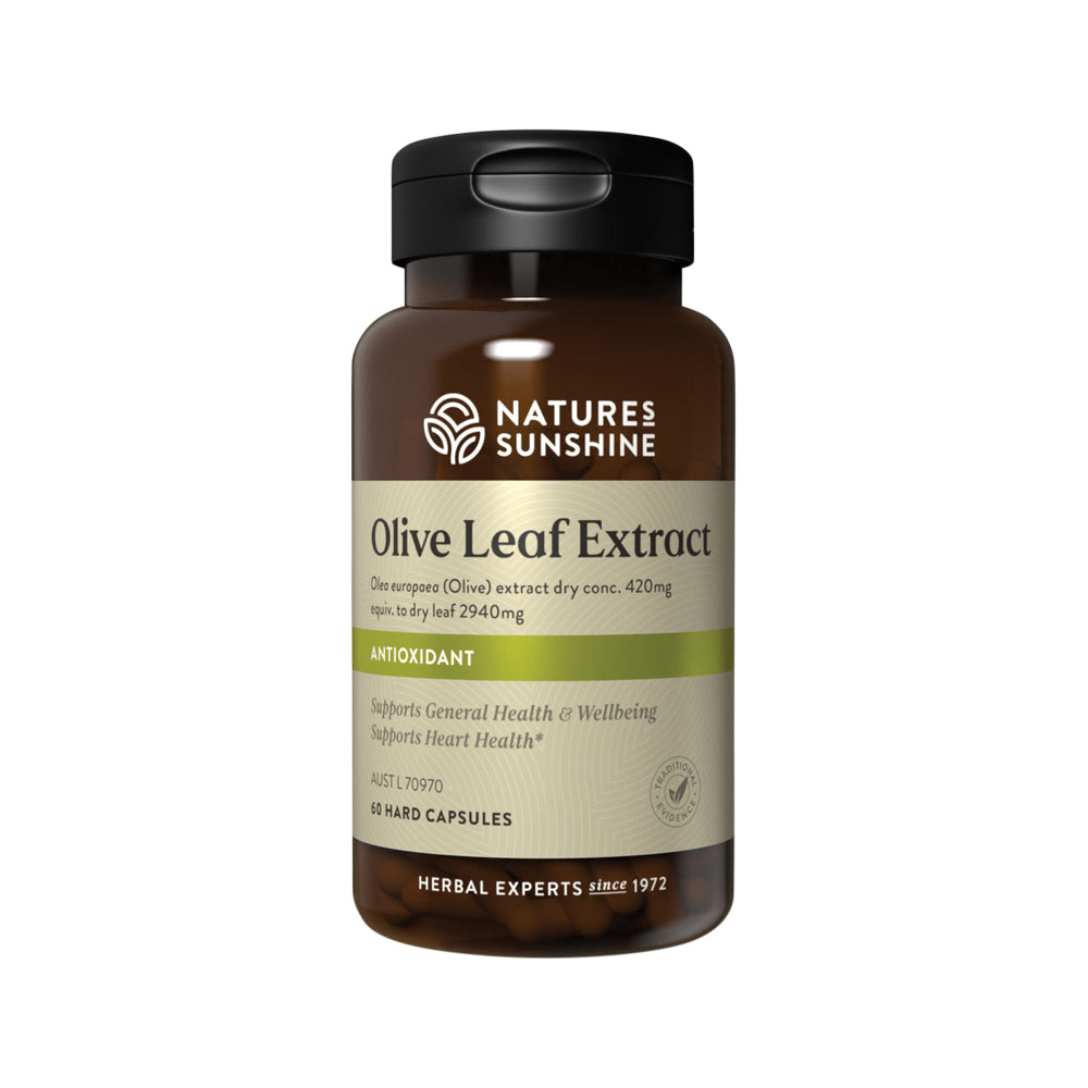 Nature's Sunshine Olive Leaf Extract 2.94g - 60 Capsules
