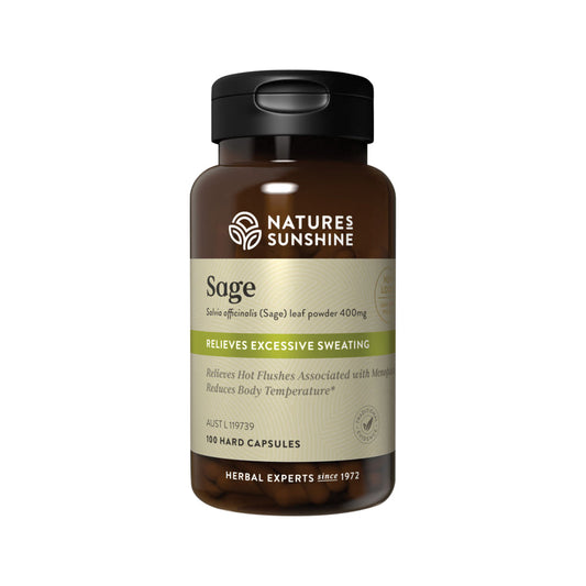 Nature's Sunshine Sage 400mg - 100 Capsules