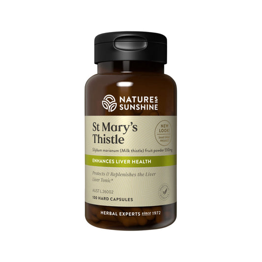 Nature's Sunshine St. Mary's Thistle 550mg - 100 Capsules