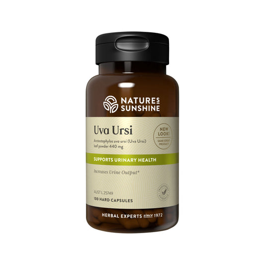 Nature's Sunshine Uva Ursi 440mg - 100 Capsules