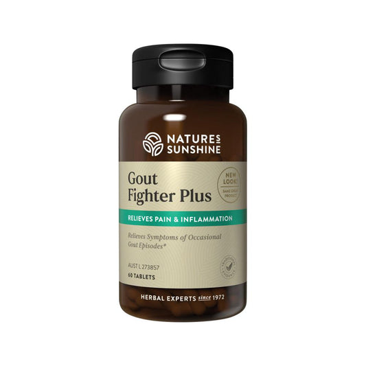 Nature's Sunshine Gout Fighter Plus - 60 Tablets