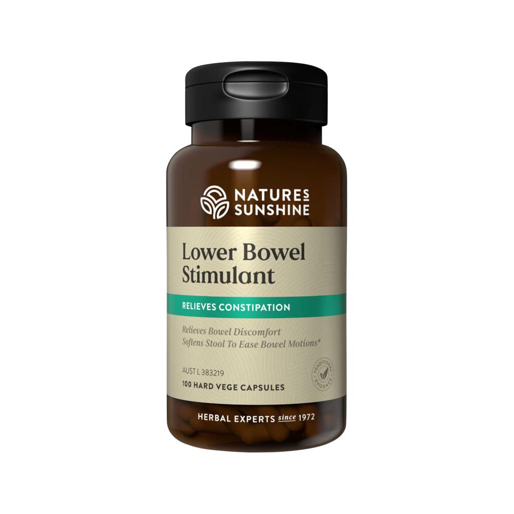 Nature's Sunshine Lower Bowel Stimulant - 100 Capsules