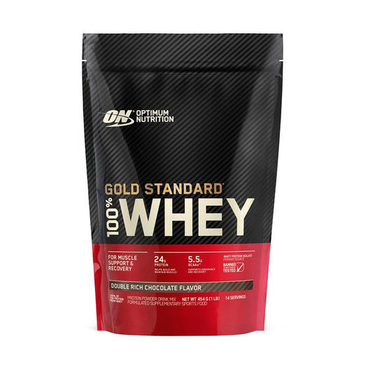 Gold Whey Prot Dbl Choc 454g