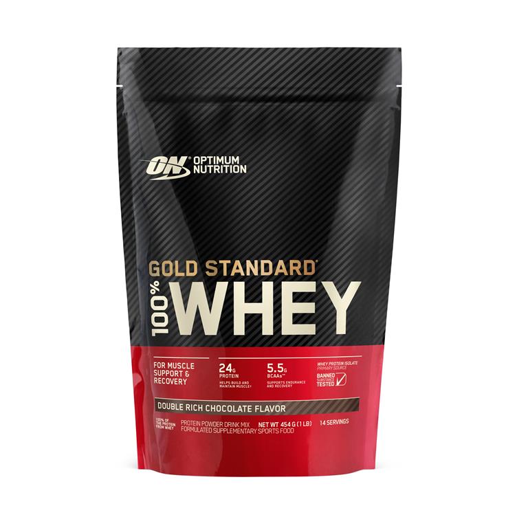 Gold Whey Prot Dbl Choc 454g