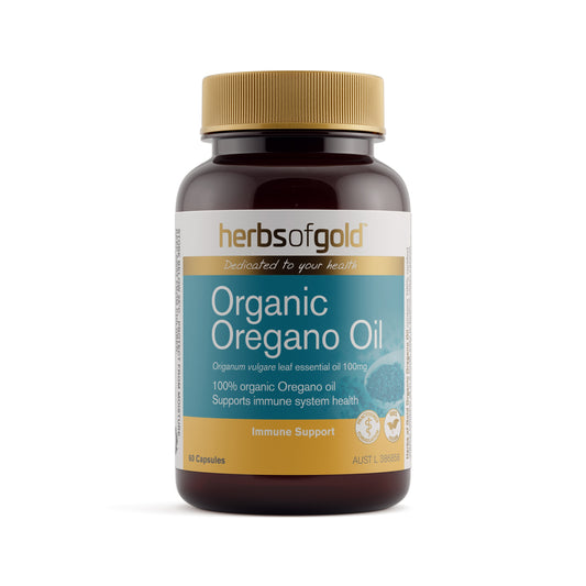 Herbs of Gold Organic Oregano Oil – 60 Vege Capsules