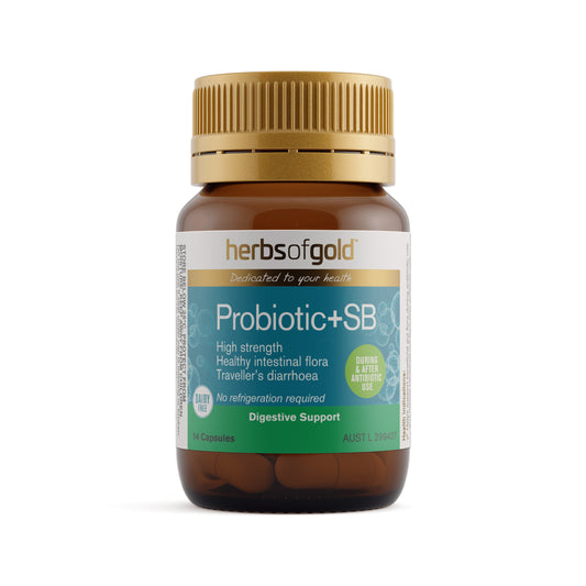 Herbs of Gold Probiotic + SB – 14 Vege Capsules