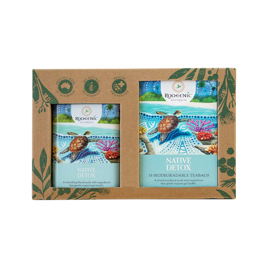 Roogenic Gift Box Detox – 18 Tea Bags with Detox Tin