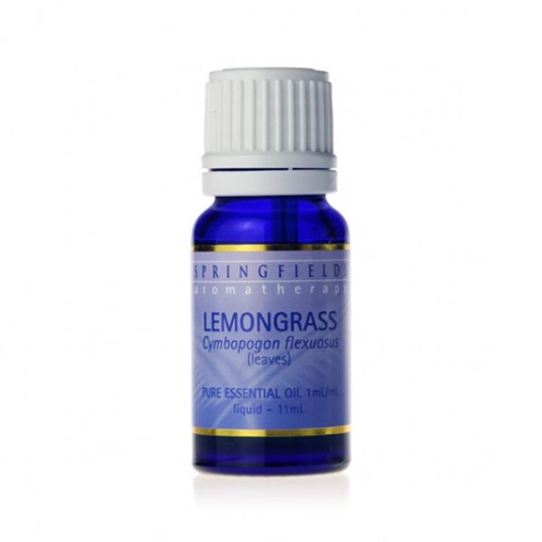 Springfields Lemongrass Organic Essential Oil – 11ml
