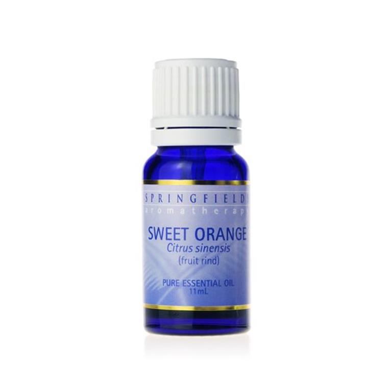 Springfields Sweet Orange Organic Essential Oil – 11ml