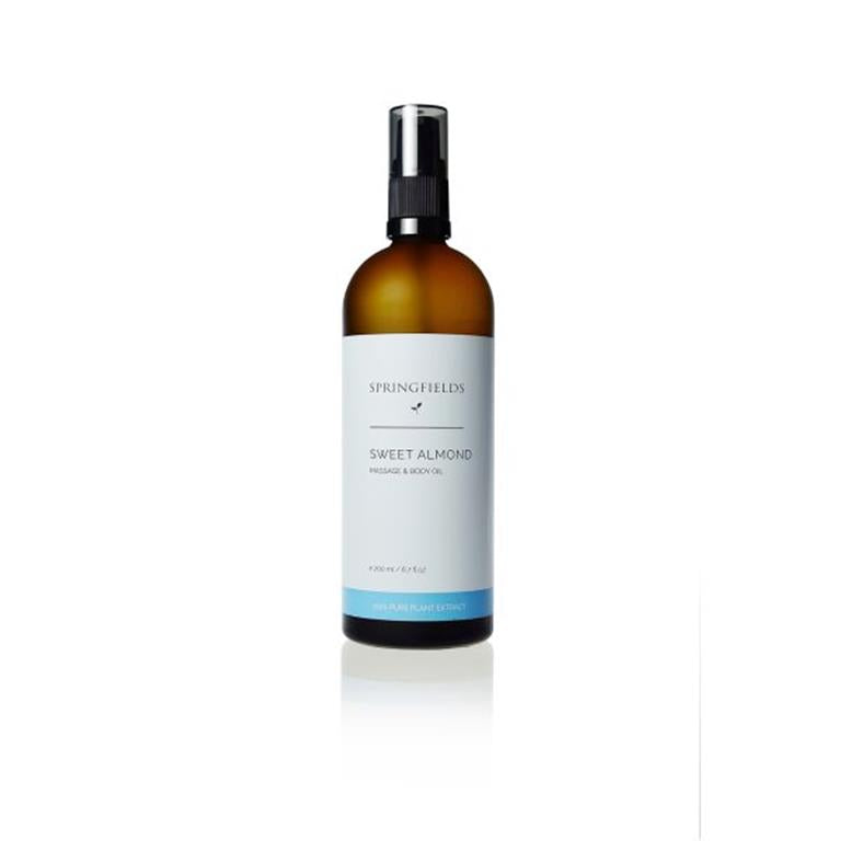Springfields Sweet Almond Massage Oil – 200ml