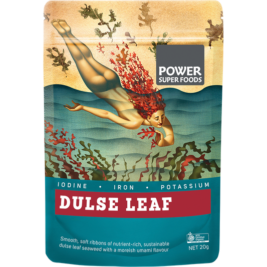 Power Super Foods Organic Dulse Leaf – 20g, front of pack